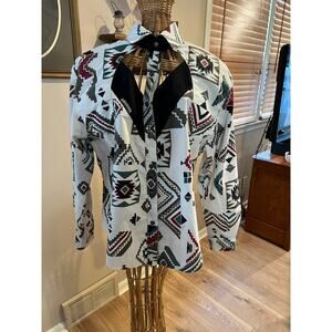 Sexy Vintage RoughRider Shirt with Cutouts in Front and Backs 1990s